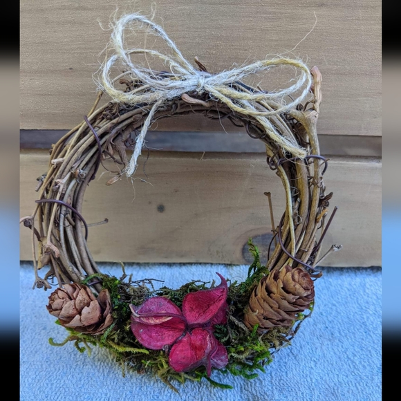 Mini fall mushroom wreath - Picture 1 of 1